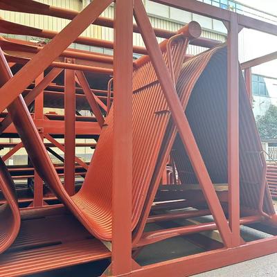 Boiler Membrane Wall with Excellent Heat Transfer Efficiency Customized Thickness and High Pressure Range for Power Plants